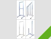 Aluminium aanleunhekken