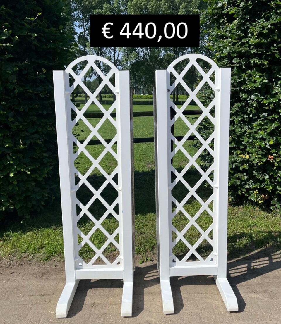 Oxerstaanders Wit met prijs
